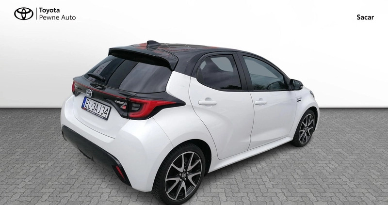 Toyota Yaris cena 77900 przebieg: 99500, rok produkcji 2021 z Łuków małe 191